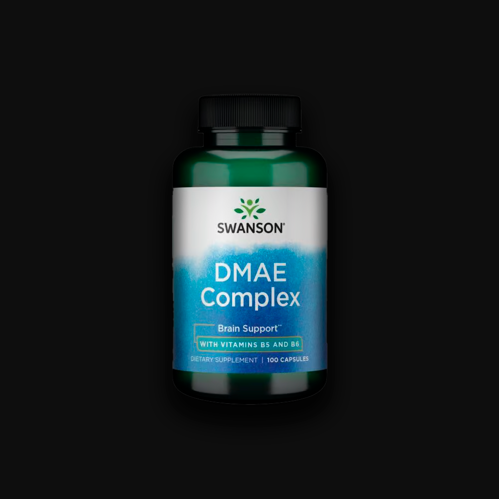 Swanson DMAE Complex Brain Support with B5 and B6 - 100caps