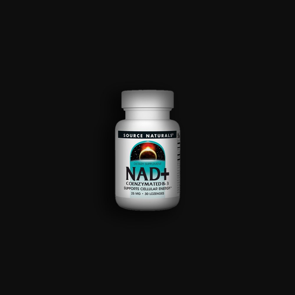 Source Naturals NAD Coenzymated B3 25mg 30 tabls