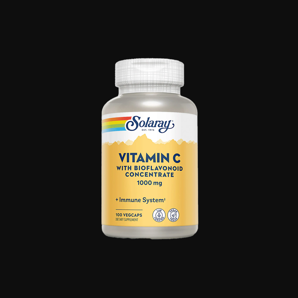 Solaray Vitamin C 1000 mg with Rose Hips - 100caps