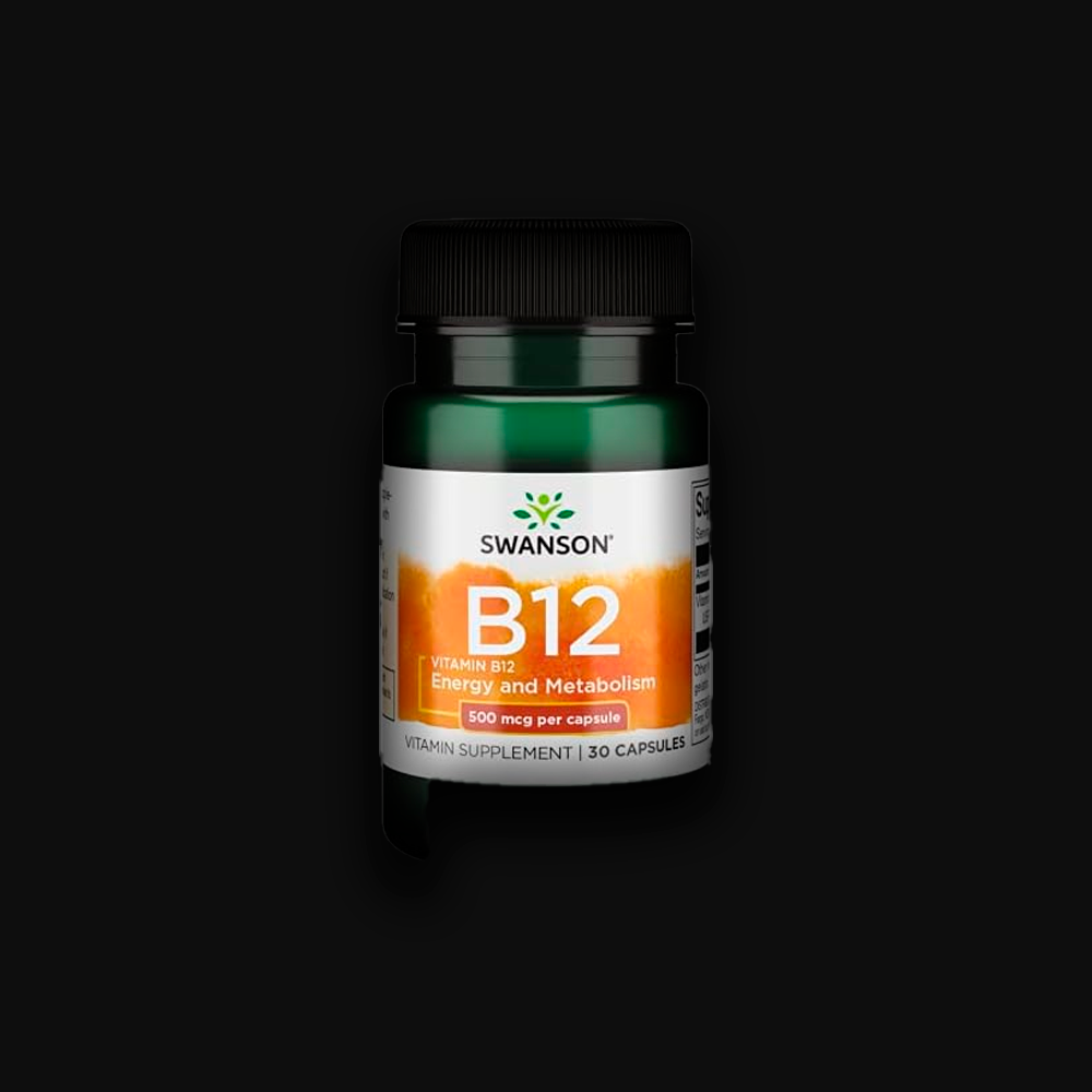 Swanson B12 500 mcg - 30caps