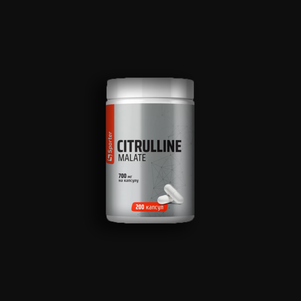 Sporter Citrulline Malate 700 mg - 200 tabs