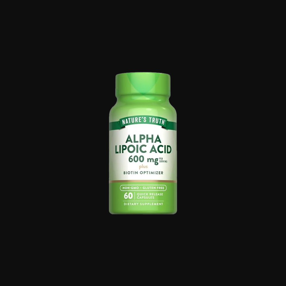 Nature's Truth Alpha Lipoic Acid plus Biotin - 60 softgel