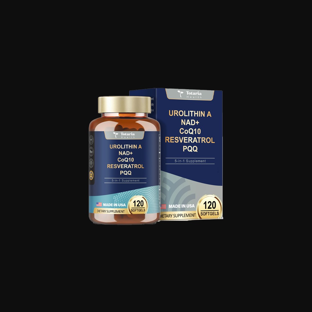 Totaria Urolithin A NAD CoQ10 Resveratrol PQQ - 120caps