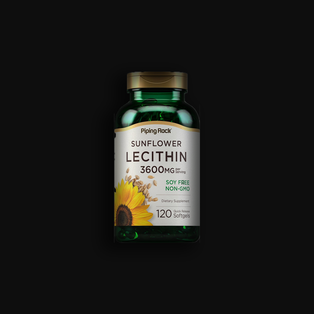 Piping Rock Sunflower Lecithin 3600 mg - 240 caps