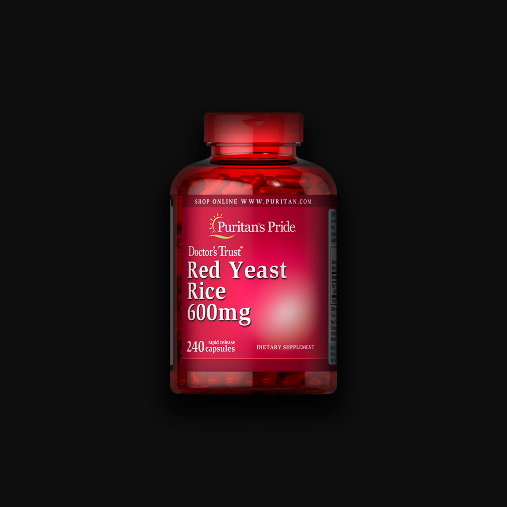 PP Red Yeast Rice 600 mg, 240 capsules