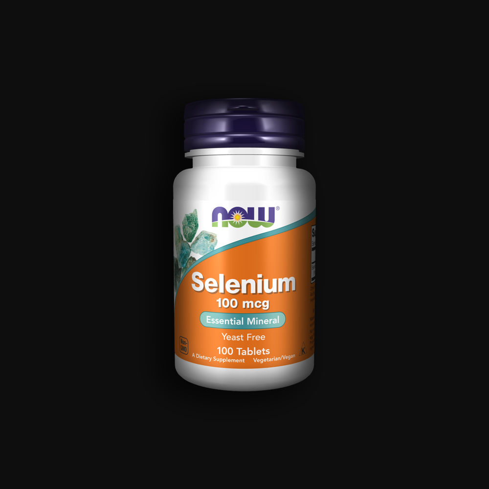 NOW Selenium 100 mg - 100 tabl