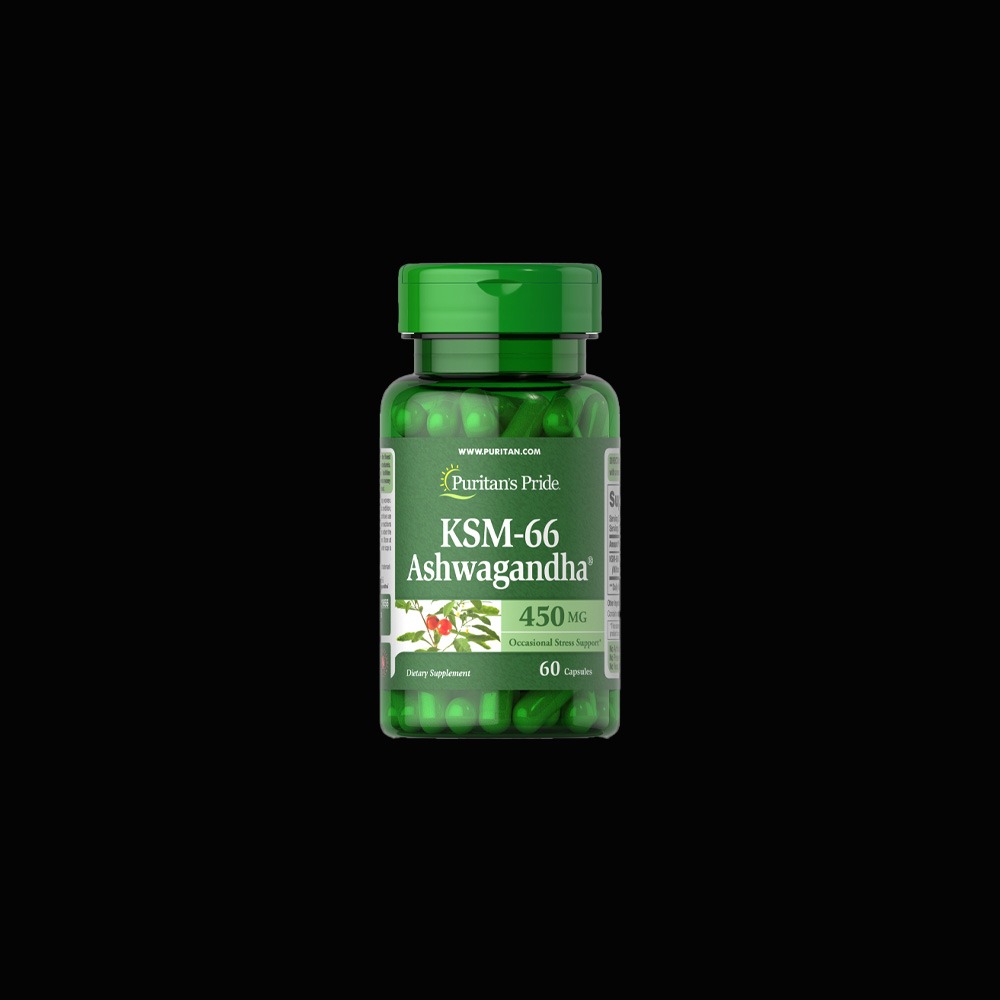 Puritan's Pride Ashwagandha KSM-66 - 60tabl