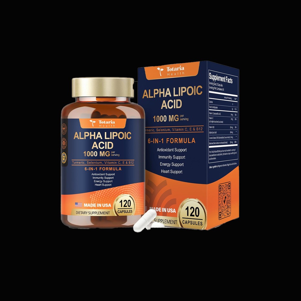 Totaria Alpha Lipolic Acid 1000mg - 120caps