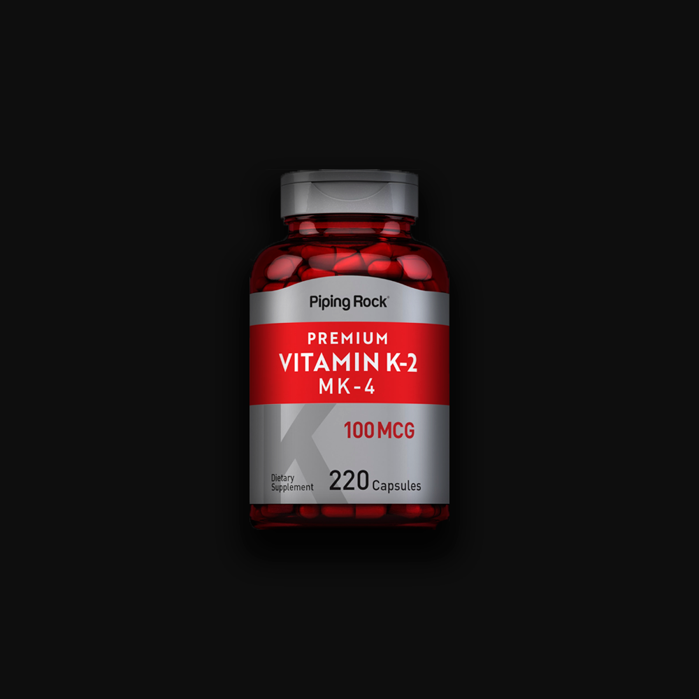 Piping Rock Vitamin K-2 MK-4 100 mcg - 220 caps
