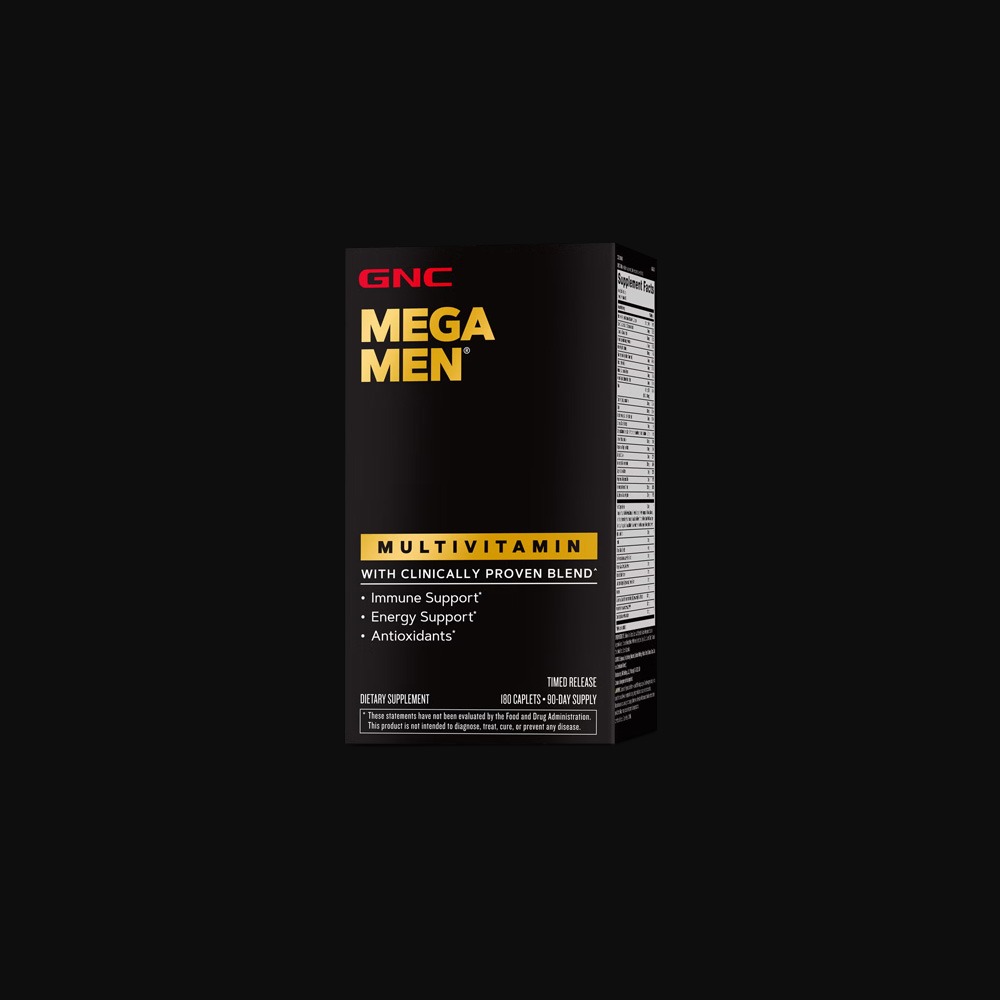 GNC Mega Men Multivitamin - 180caps