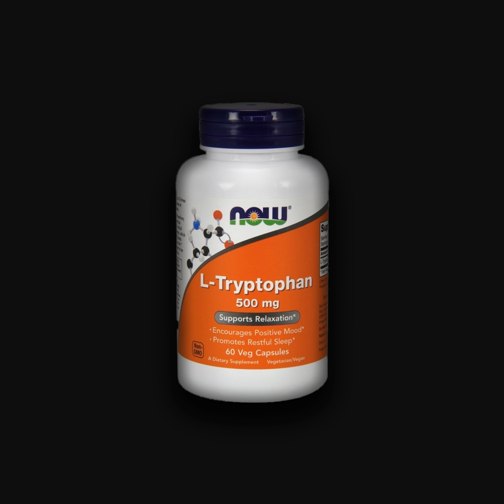 NOW Foods L-Tryptophan 500mg - 60caps