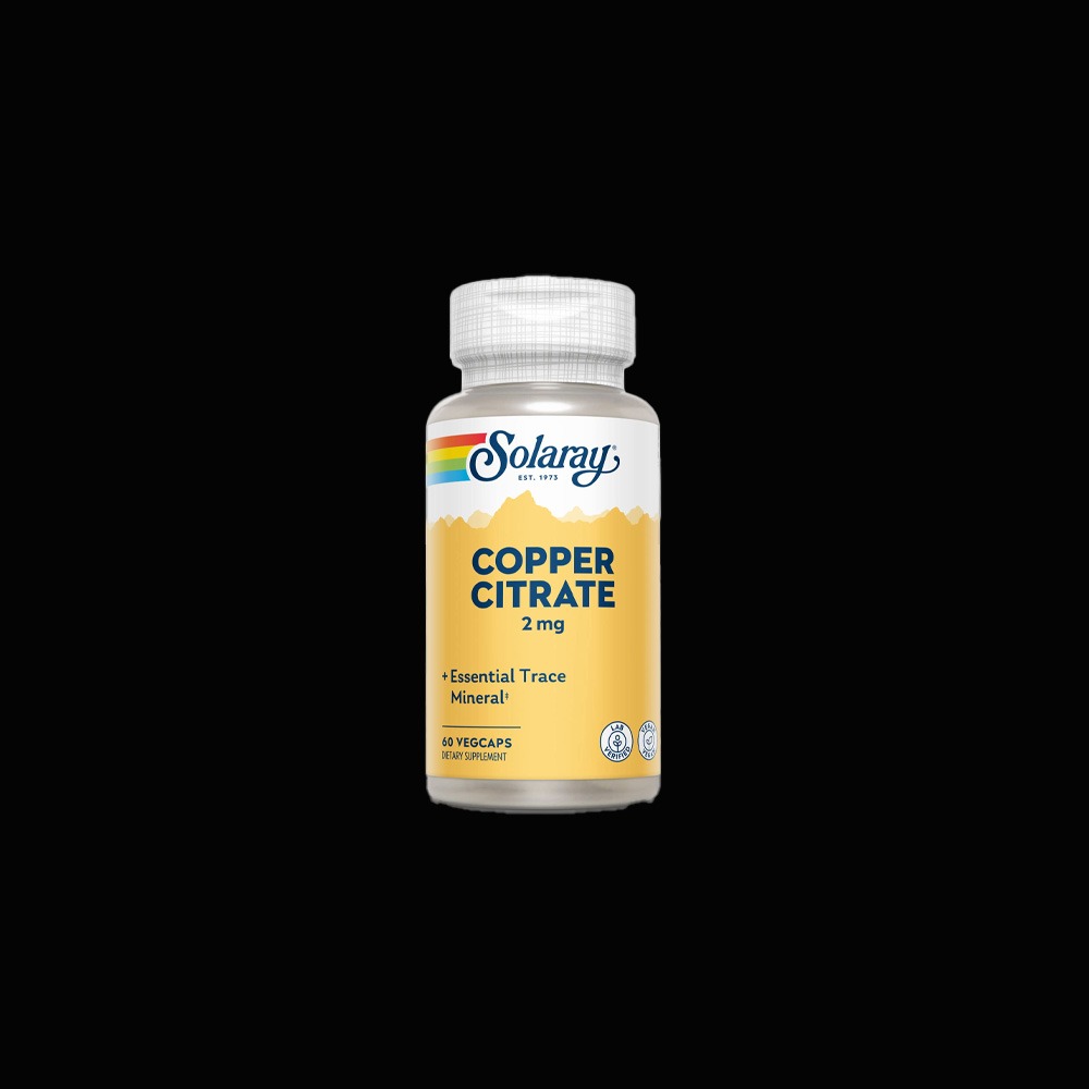Solaray Copper Citrate 2mg - 60ct