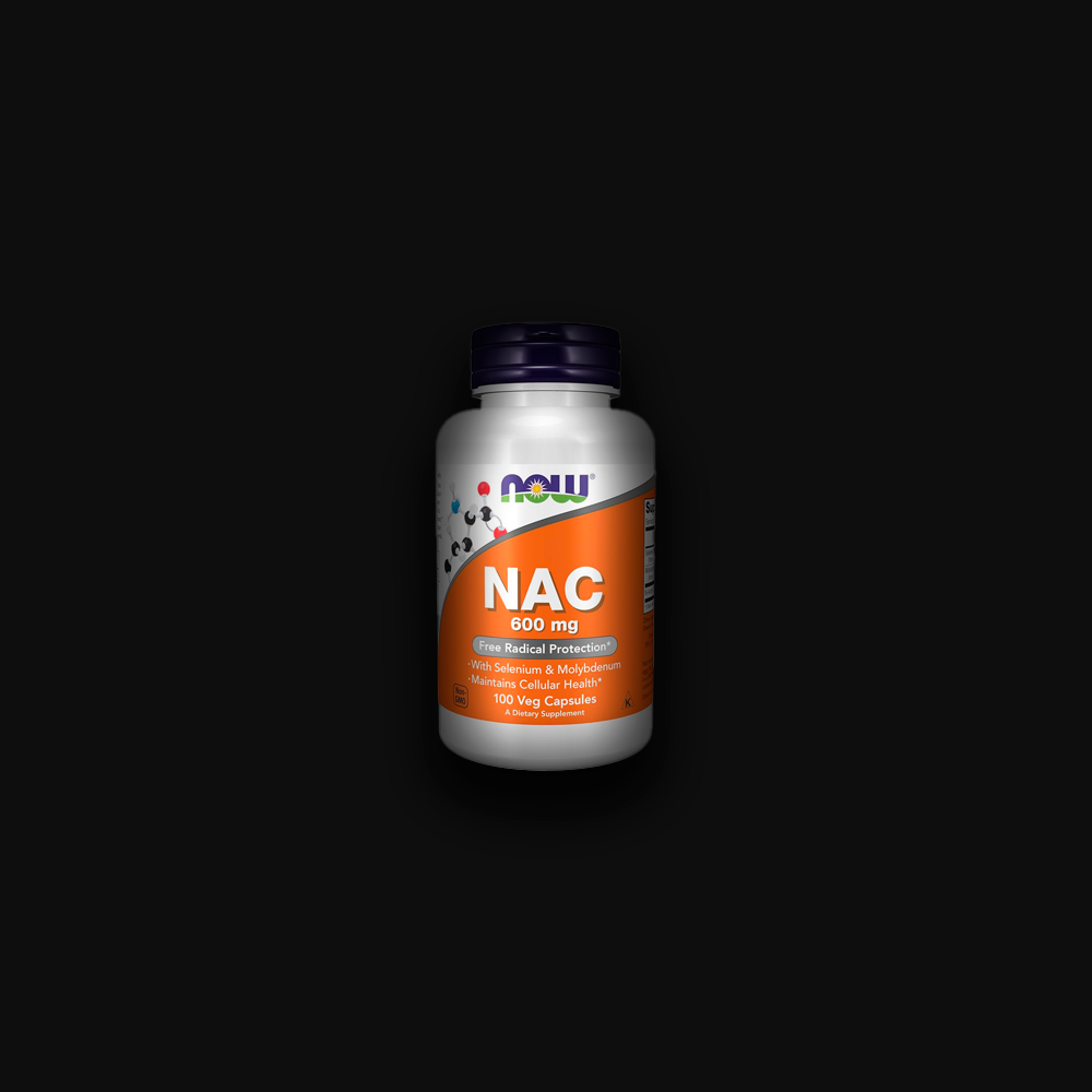 NOW NAC-Acetyl Cysteine 600mg - 100 vcaps