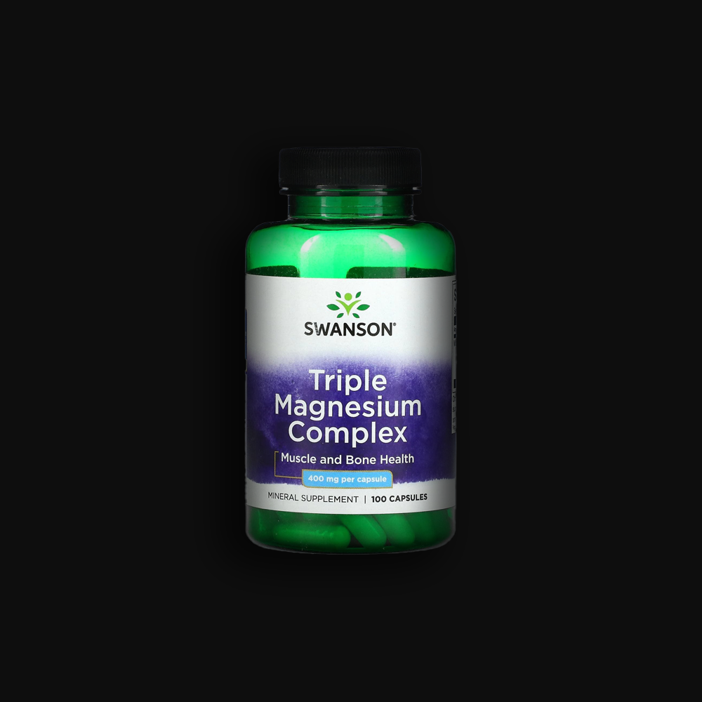 Swanson Triple Magnesium Complex 400 мг (100 капс)