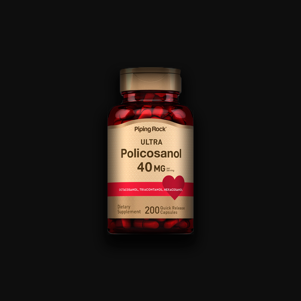 Piping Rock Policosanol 40 mg - 200 caps