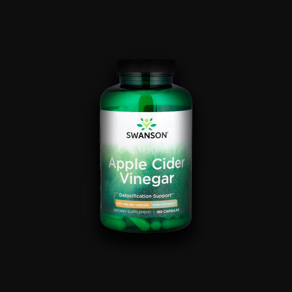 Swanson Apple Cider Vinegar 625 mg, 180 capsules