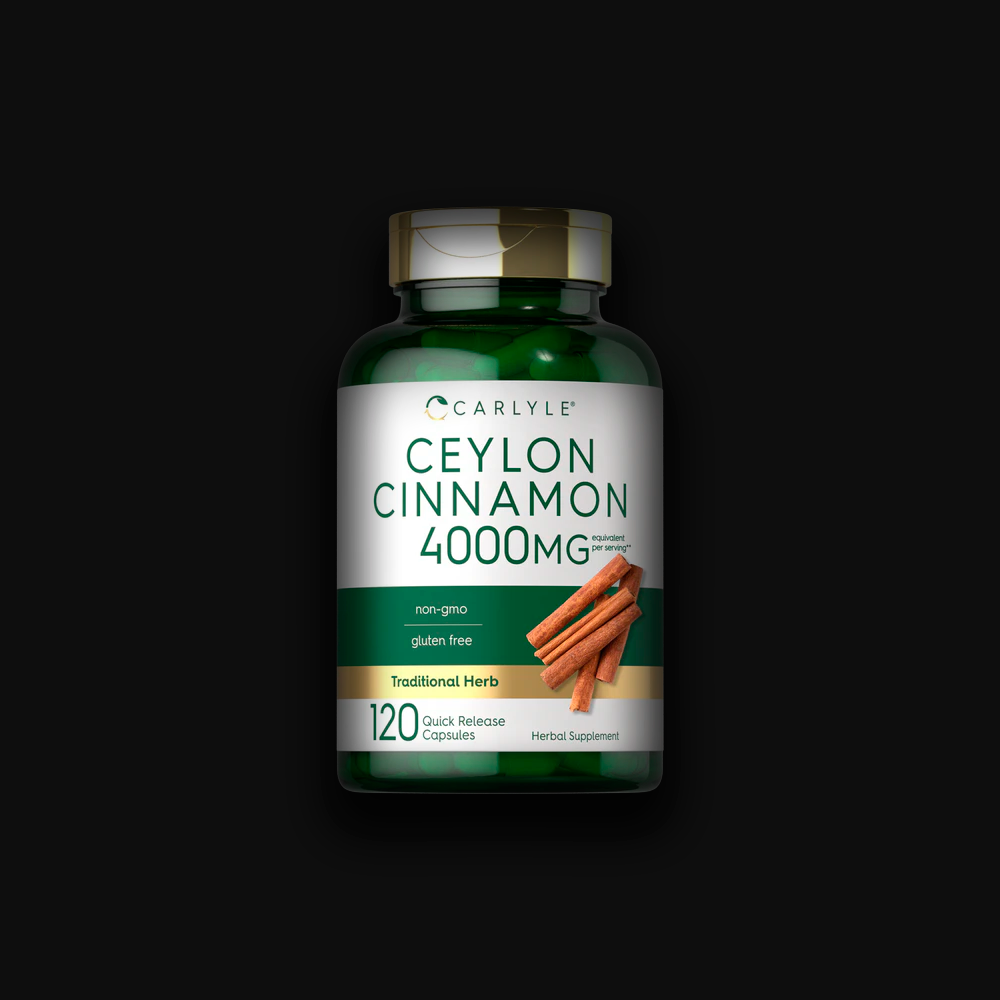 Carlyle Ceylon cinnamon 4000 mg 120 caps