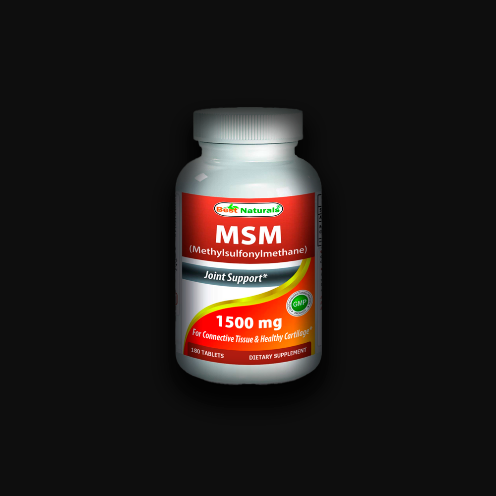 Best Naturals MSM 1500 mg - 180 tab