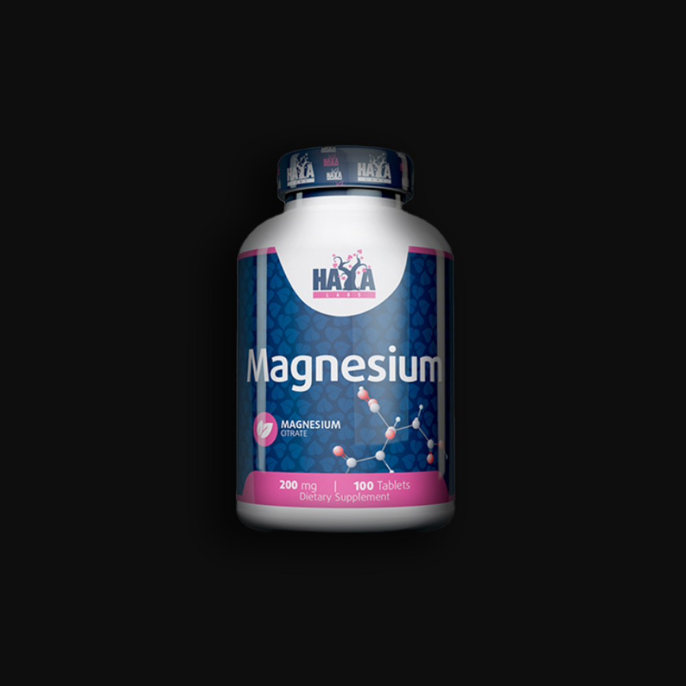 Haya Labs Magnesium Citrate 200mg -100 tabl
