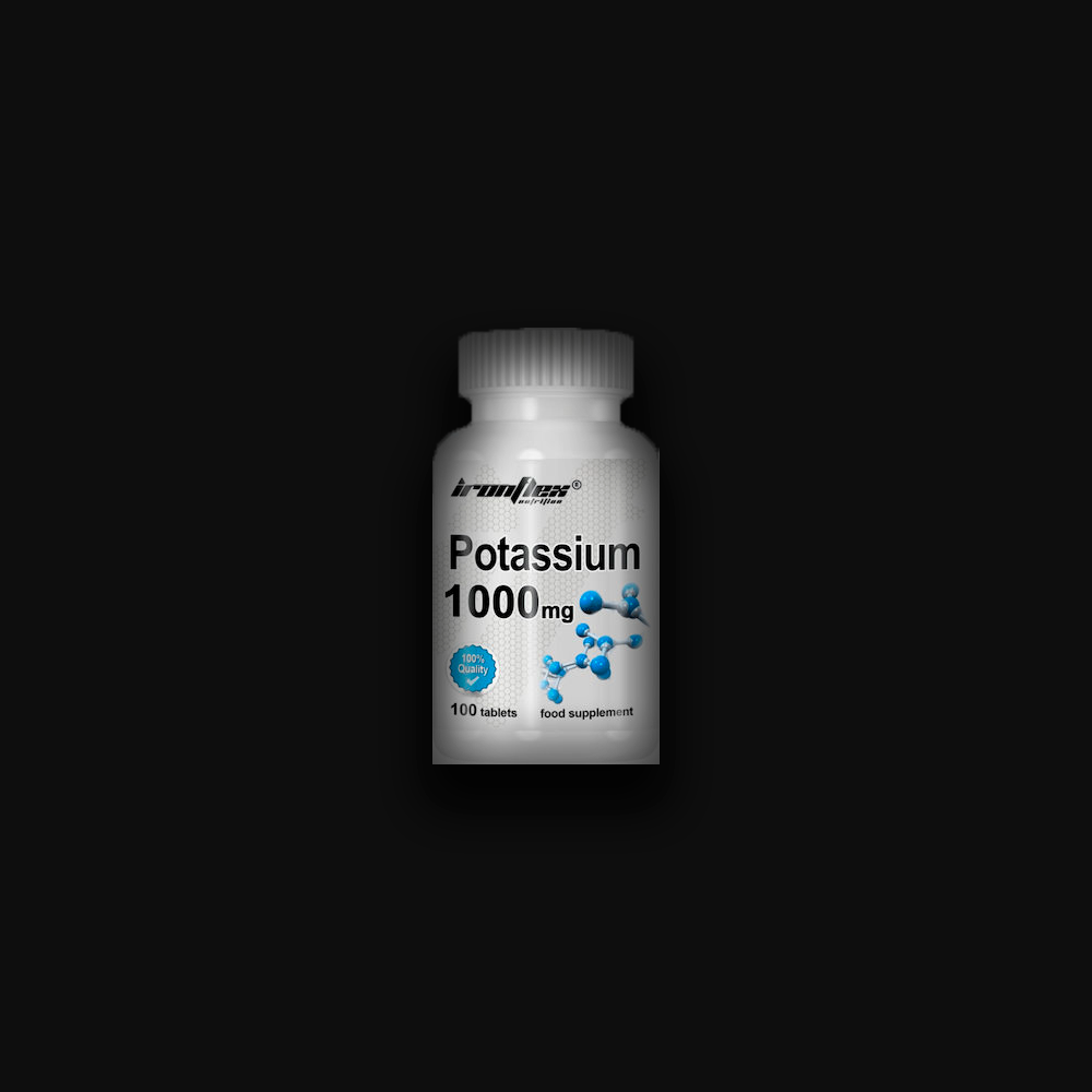 IronFlex Potassium 1000mg - 100 tabs.