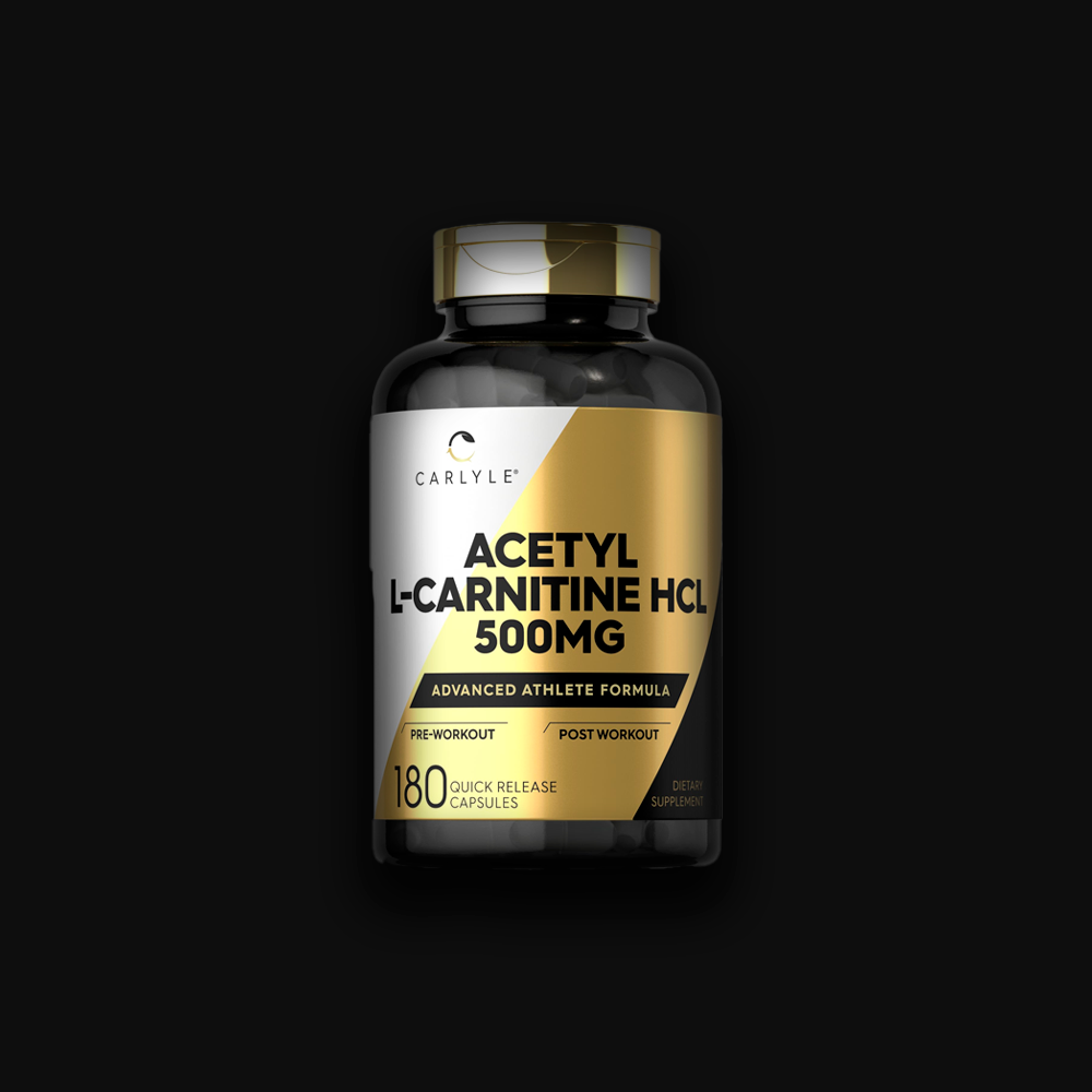 Carlyle Acetyl L-Carnitine HCL 500 mg - 180 caps
