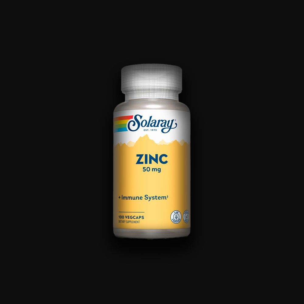 Solaray Zinc 50mg - 100 caps