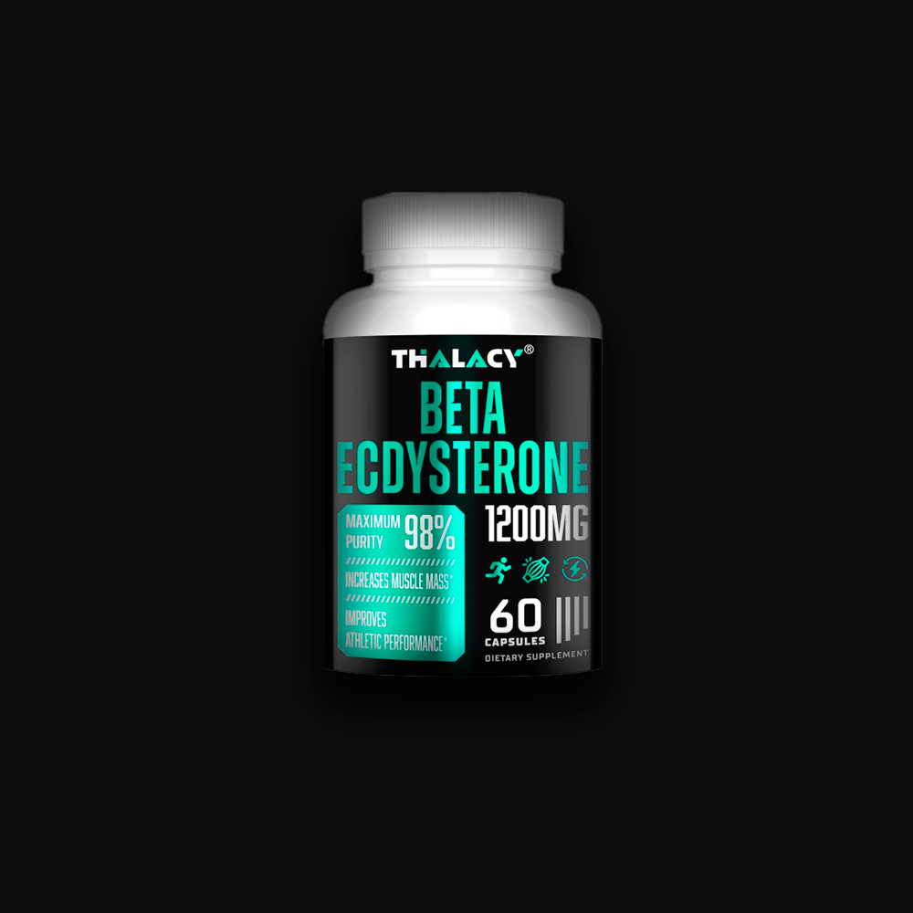 Thalacy Beta Ecdysterone 1200 mg per serving, 60 capsules