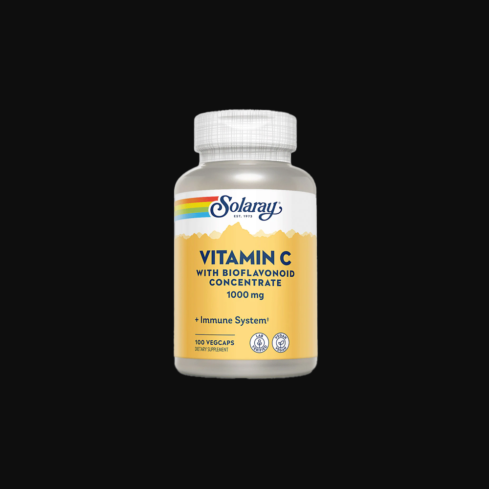 Solaray Vitamin C with Bioflavonoid Concentrate 1000mg - 100 caps