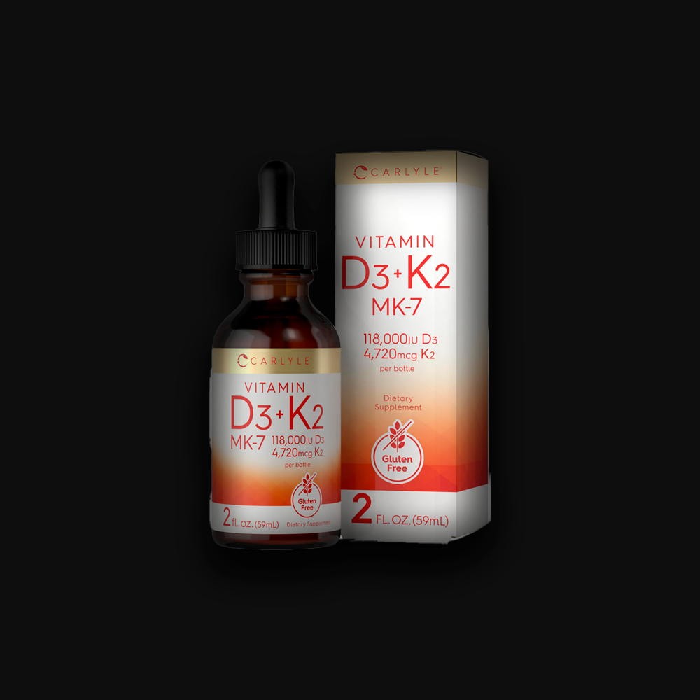 Carlyle Vitamin K2 + D3 MK-7 - 59 ml