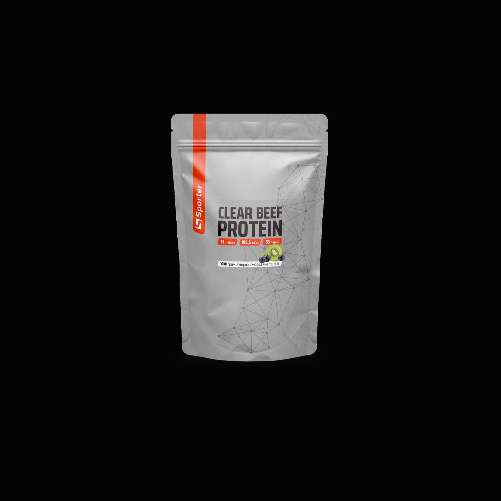 Clear beef protein чорна смородина-ківі 1000 г