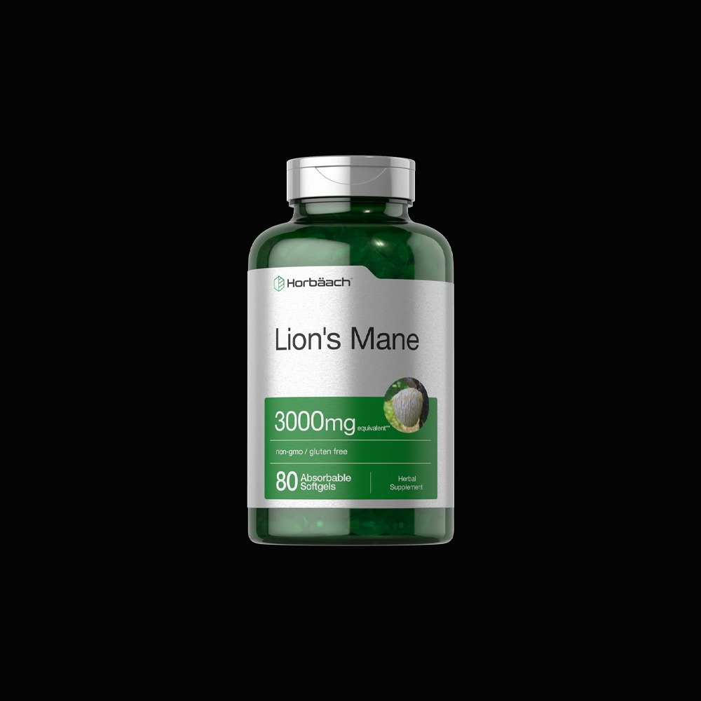 Horbaach Lion's Mane 3000 mg - 80softgels