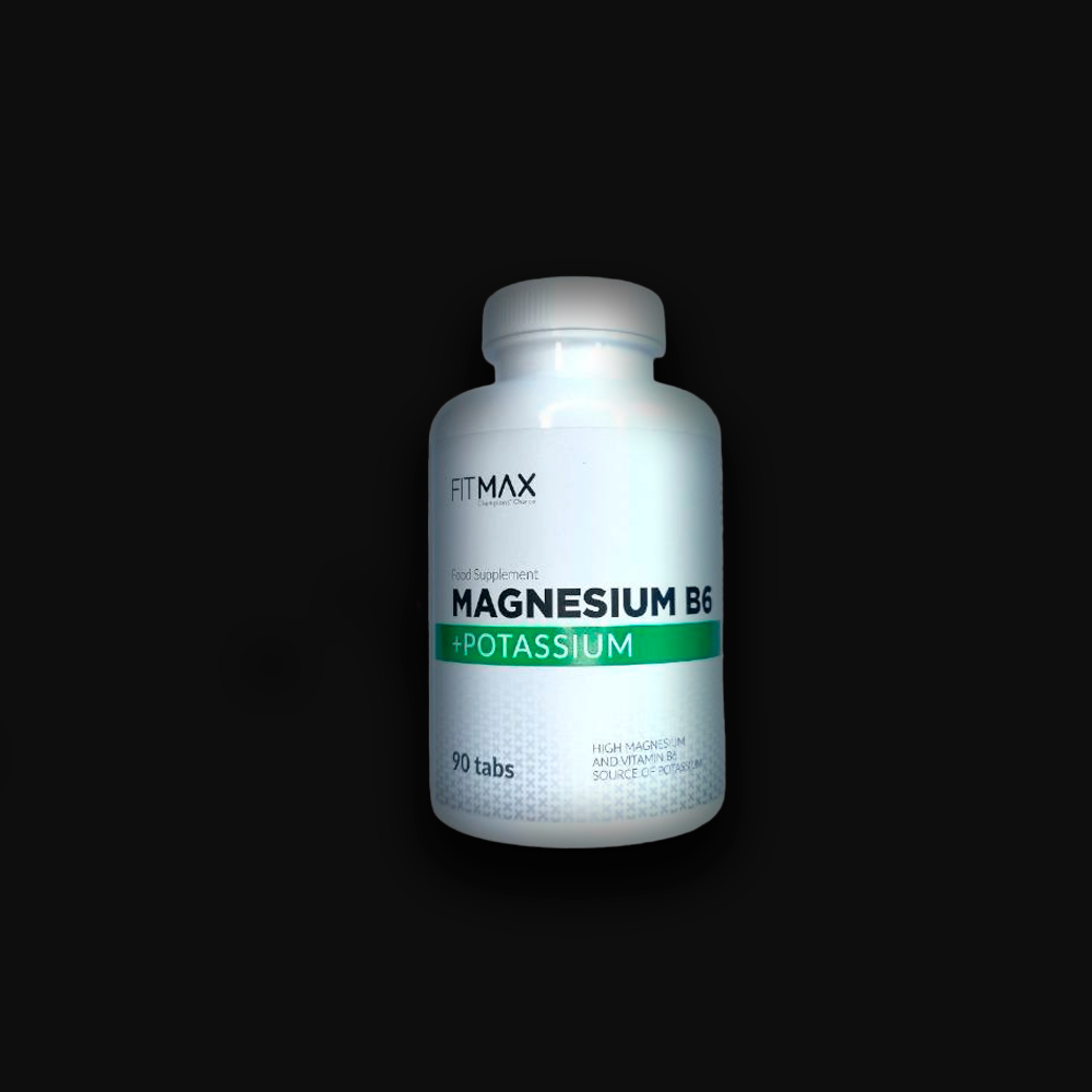 Fitmax Magnesium B6 + Pottasium - 90 tabs.