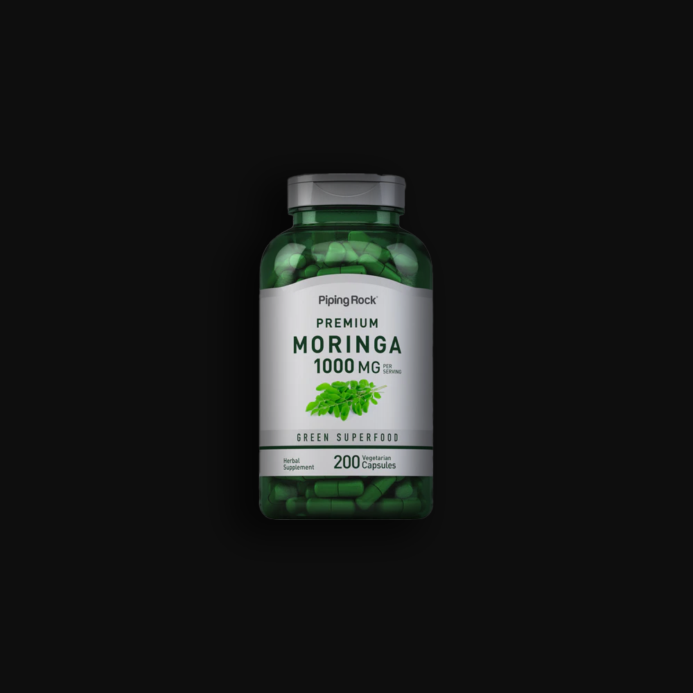 PipingRock Premium Moringa 1000mg 200 caps