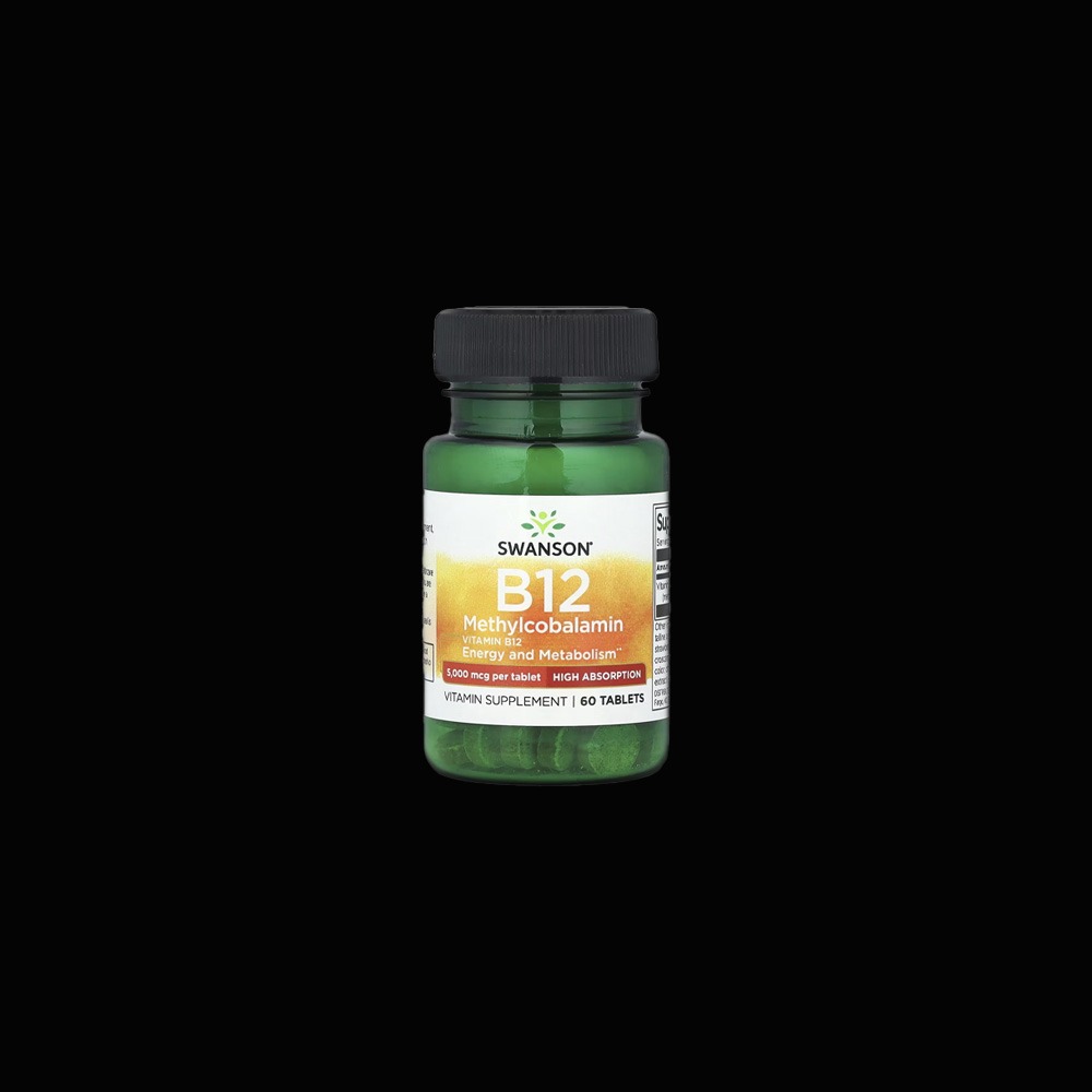 Swanson Vitamin B-12 Methylocobalamin 5000mcg - 60tabl