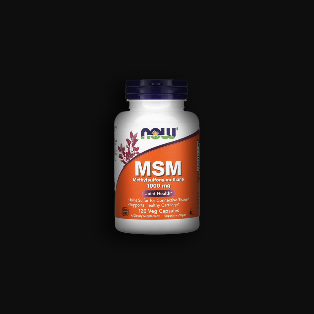 NOW MSM Methylsulfonylmethane 1000 mg - 120 caps