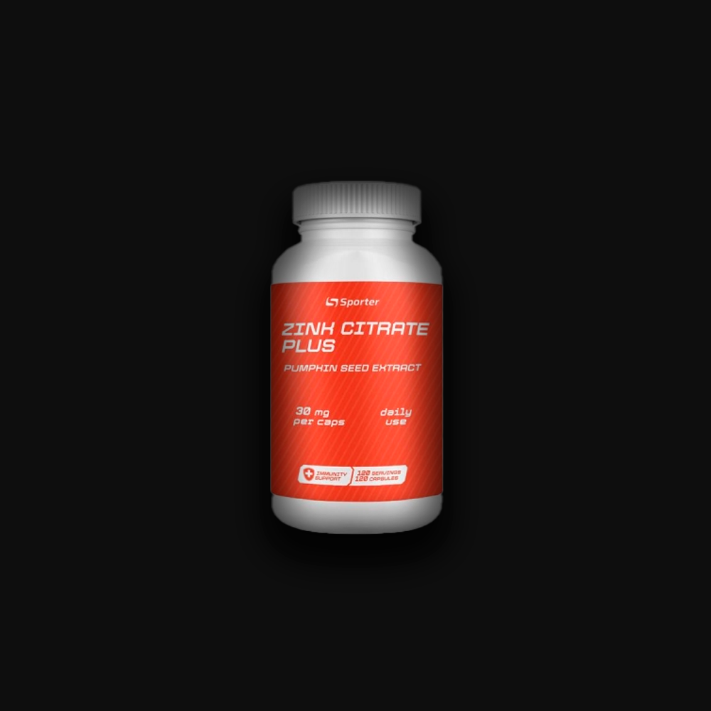 Sporter Zinc Citrate -120 caps