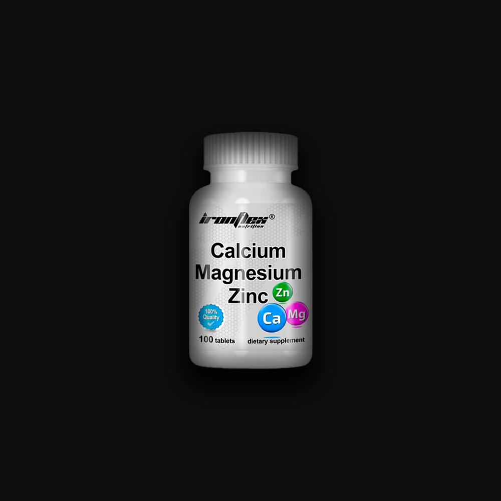 IronFlex Calcium Magnesium Zinc - 100 tabs