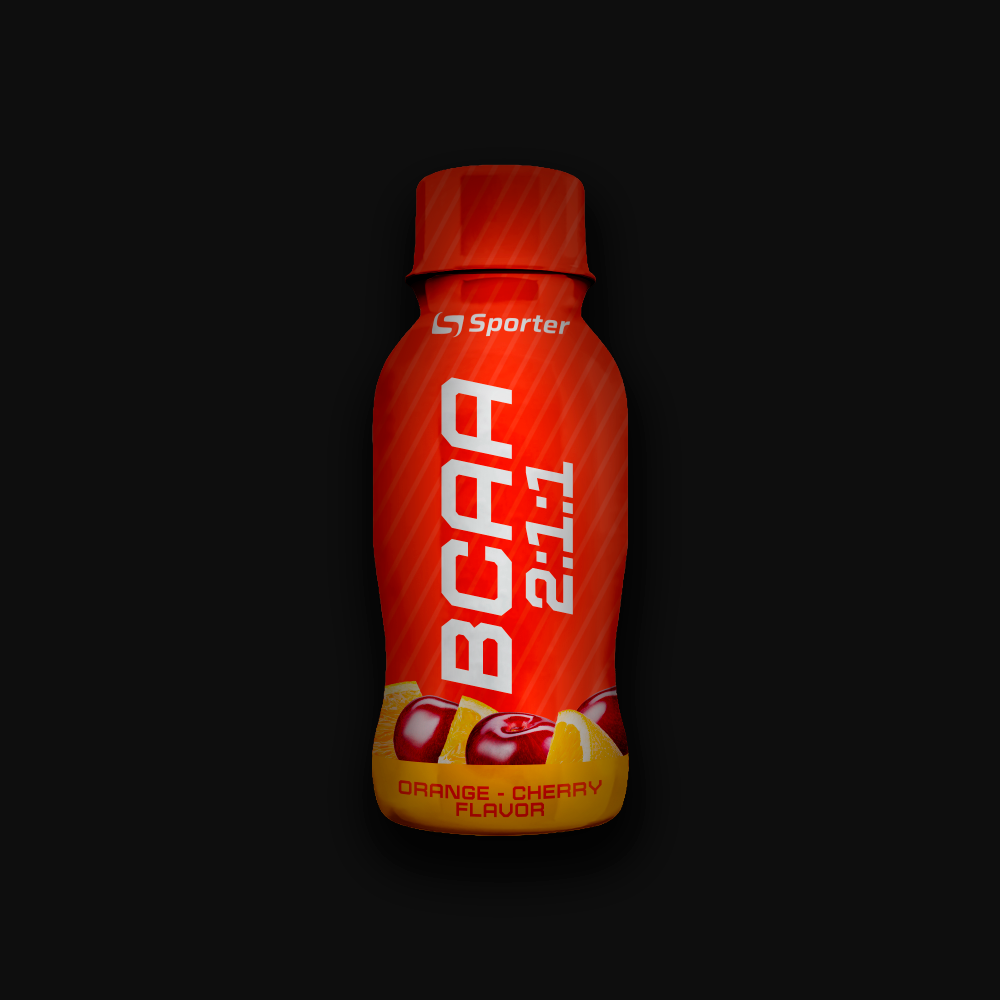 Sporter BCAA Shot 100ml - Апельсин Вишня