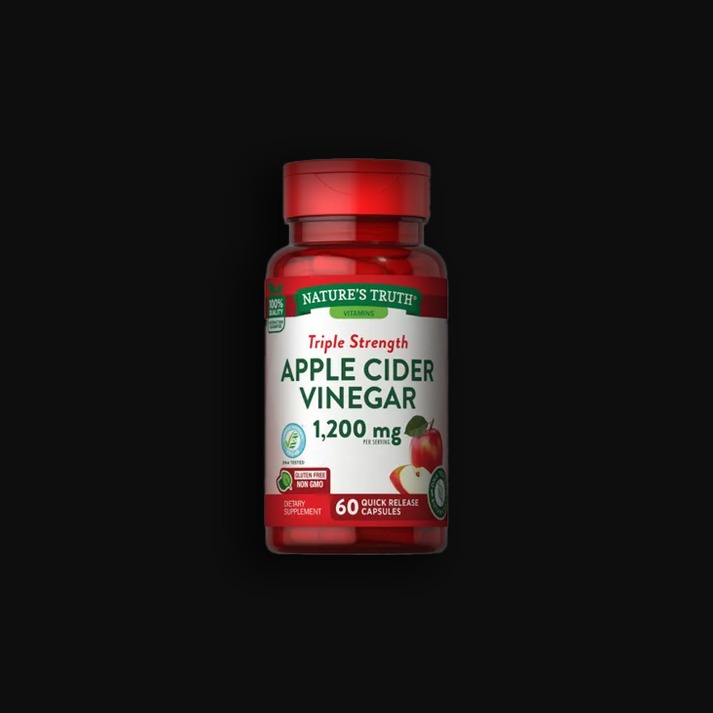 Nature's Truth Apple Cider Vinegar 600mg - 60caps