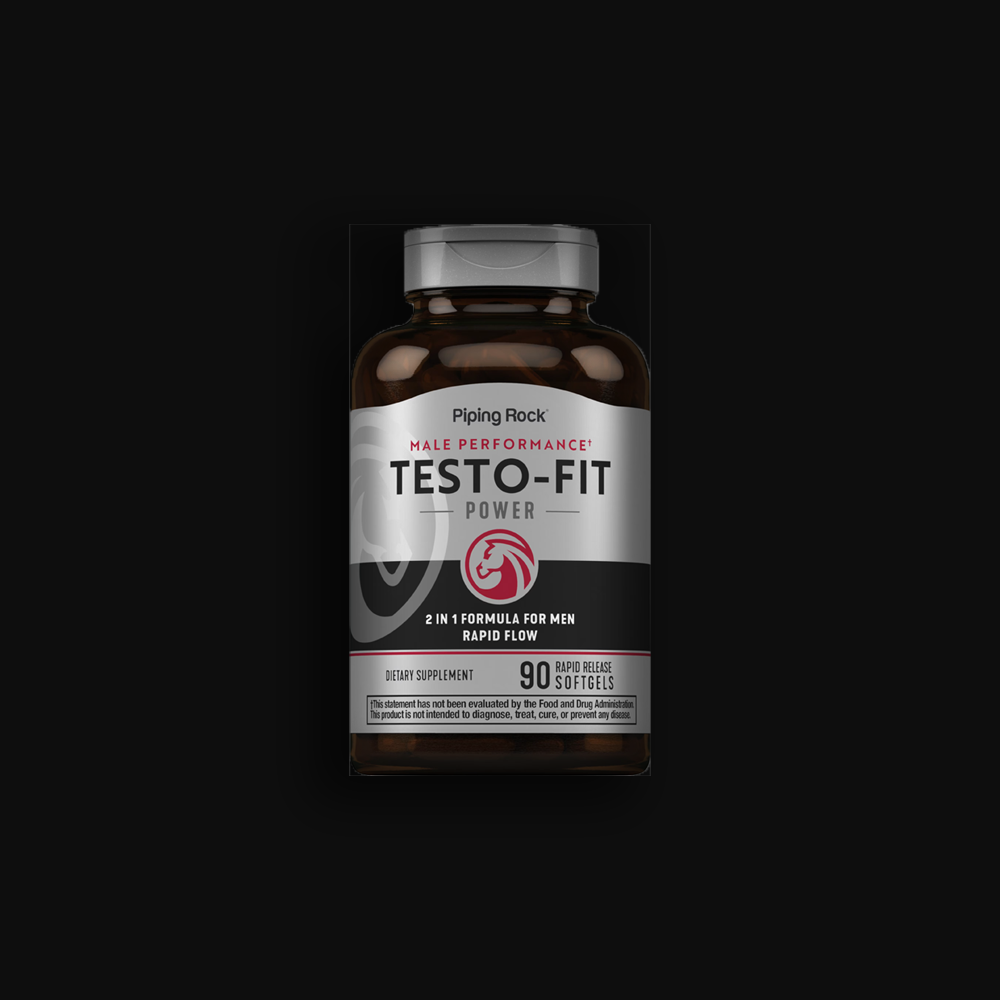 Piping Rock Testo-Fit 90 caps