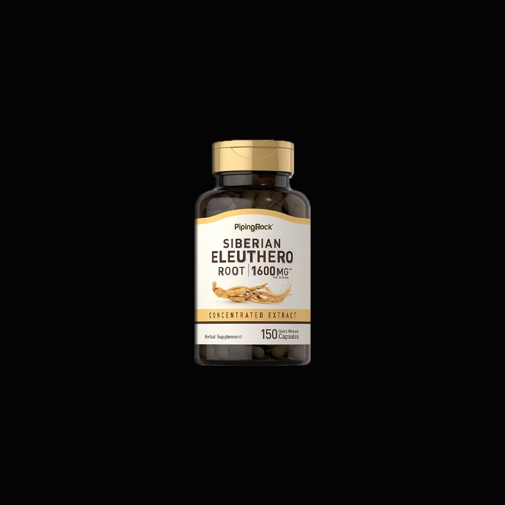 Piping Rock Siberian Eleuthero Root 1600 mg - 150 caps