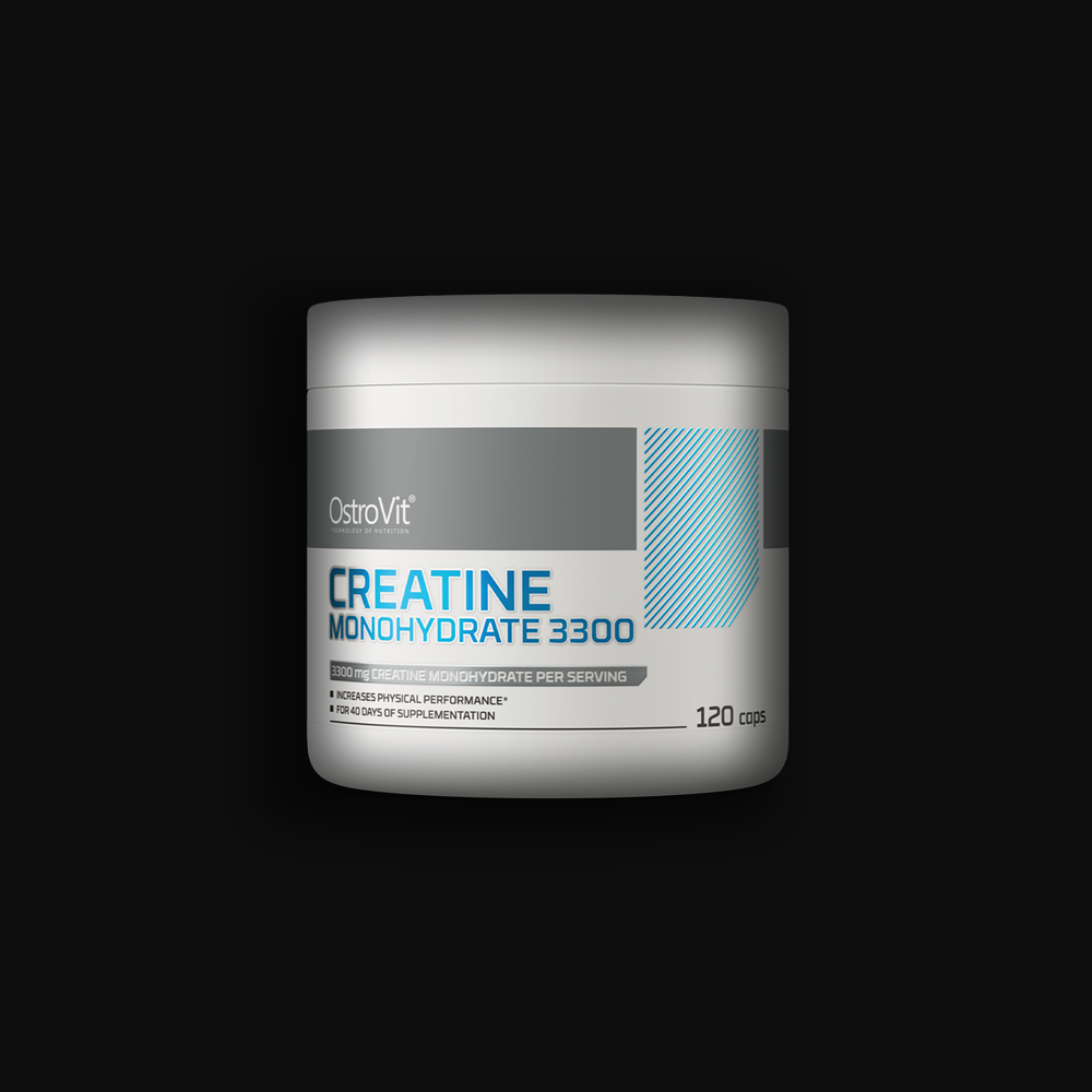 OstroVit Creatine Monohydrate 3300mg - 120caps