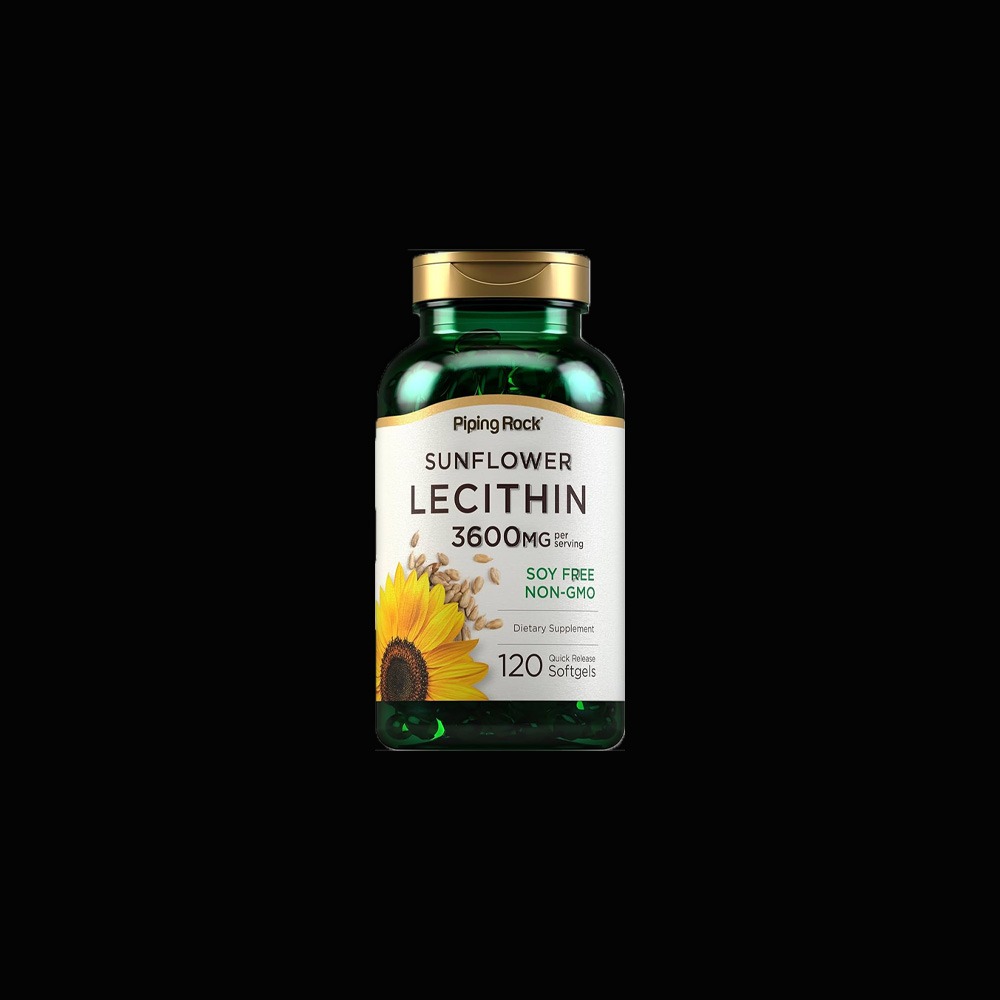Piping Rock Sunflower Lecithin 3600 mg per serving, 120 softgels