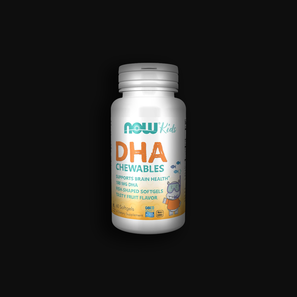 NOW Kid's DHA 100mg - 60 caps