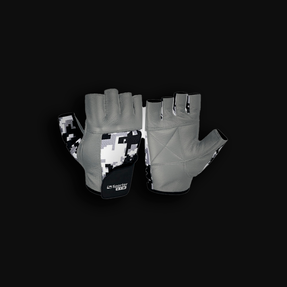 Рукавички Fitness Gloves чоловічі (MFG-227.7 B) - Сірий комуфляж
