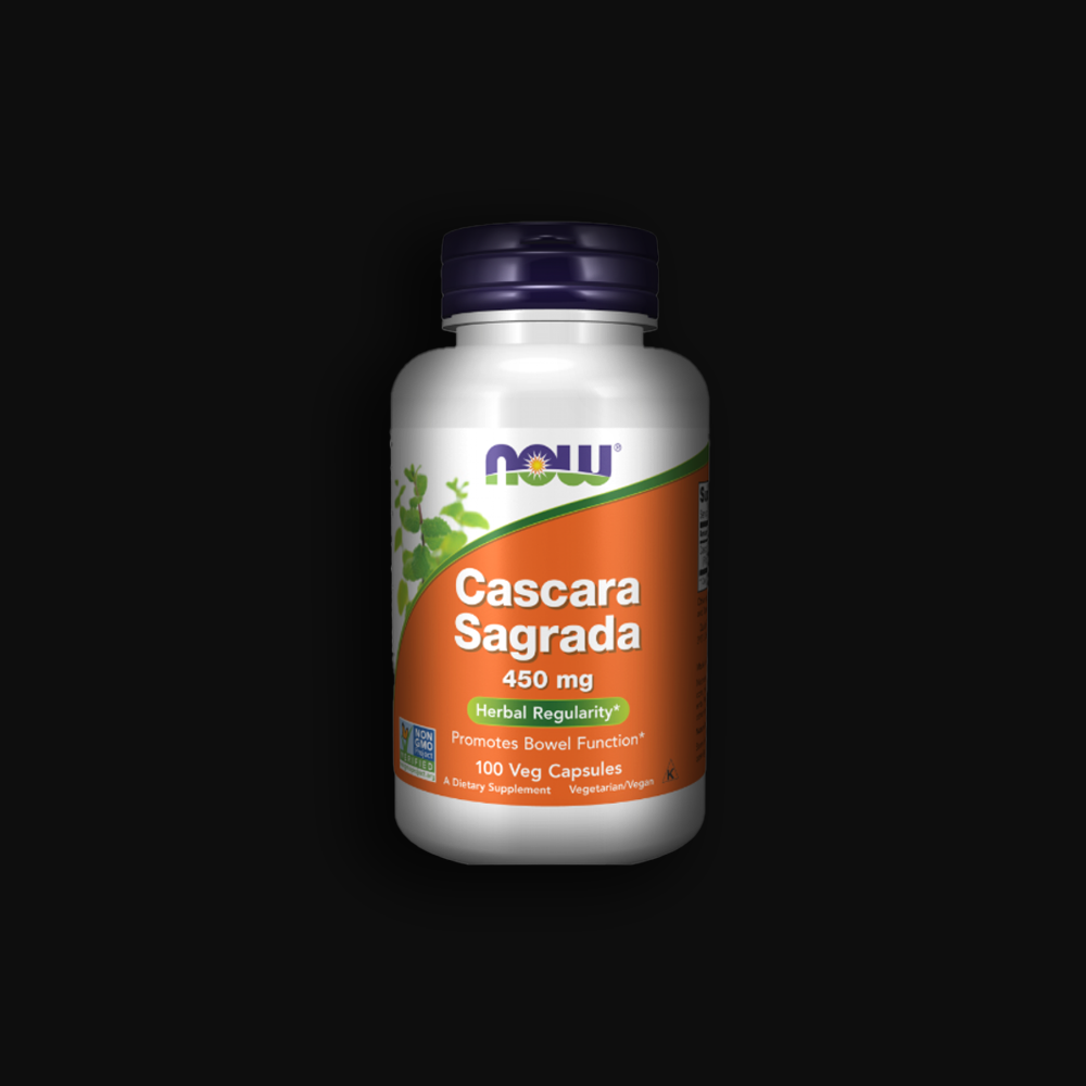NOW Cascara Sagrada 450mg - 100 vcaps