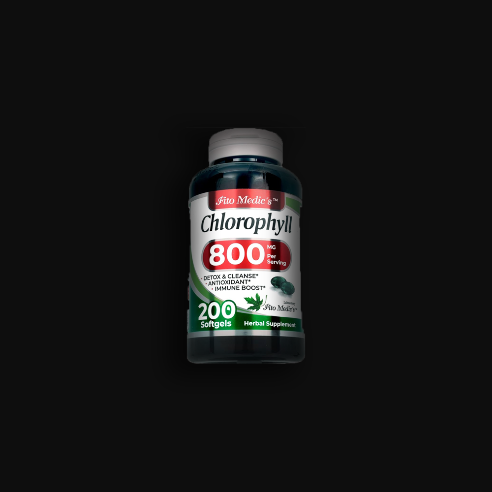 Fito Medic's Chlorophyll 800 mg - 200 softgels