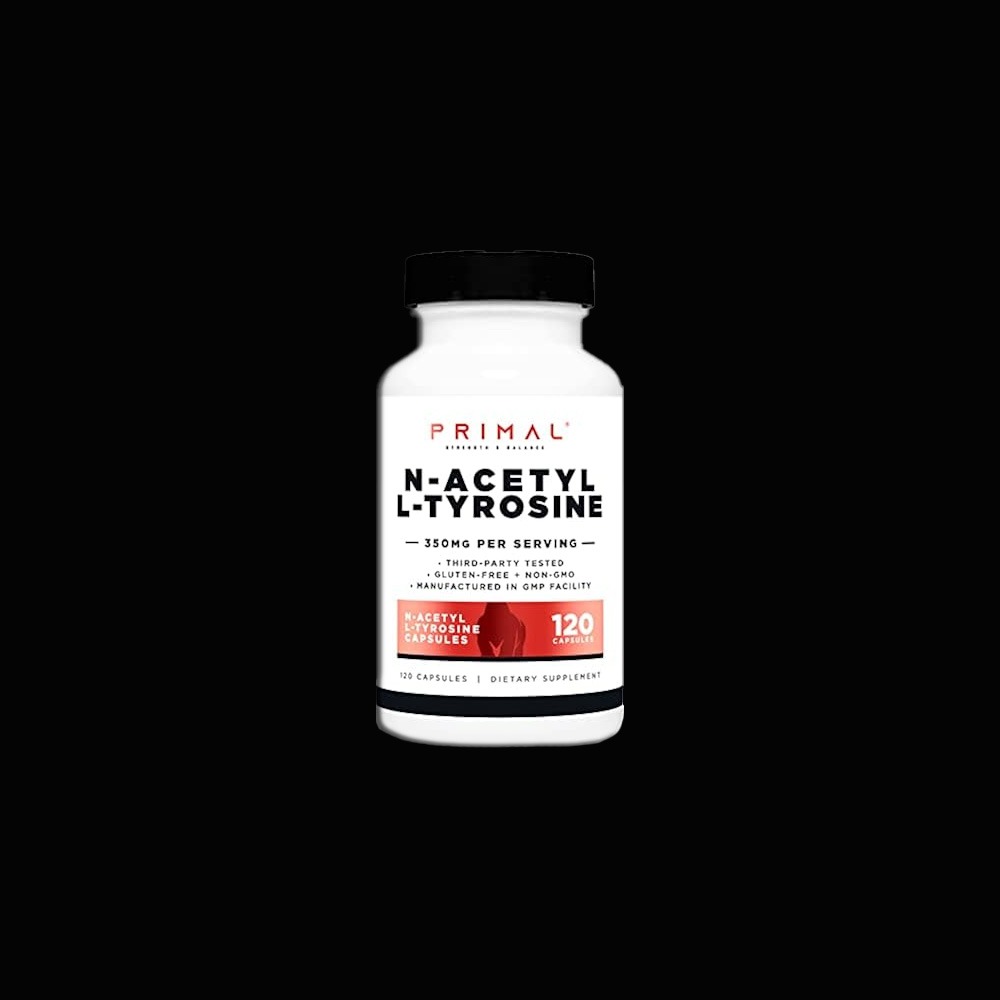 Primal N-Acetyl L-Tyrosine 350 mg - 120 caps