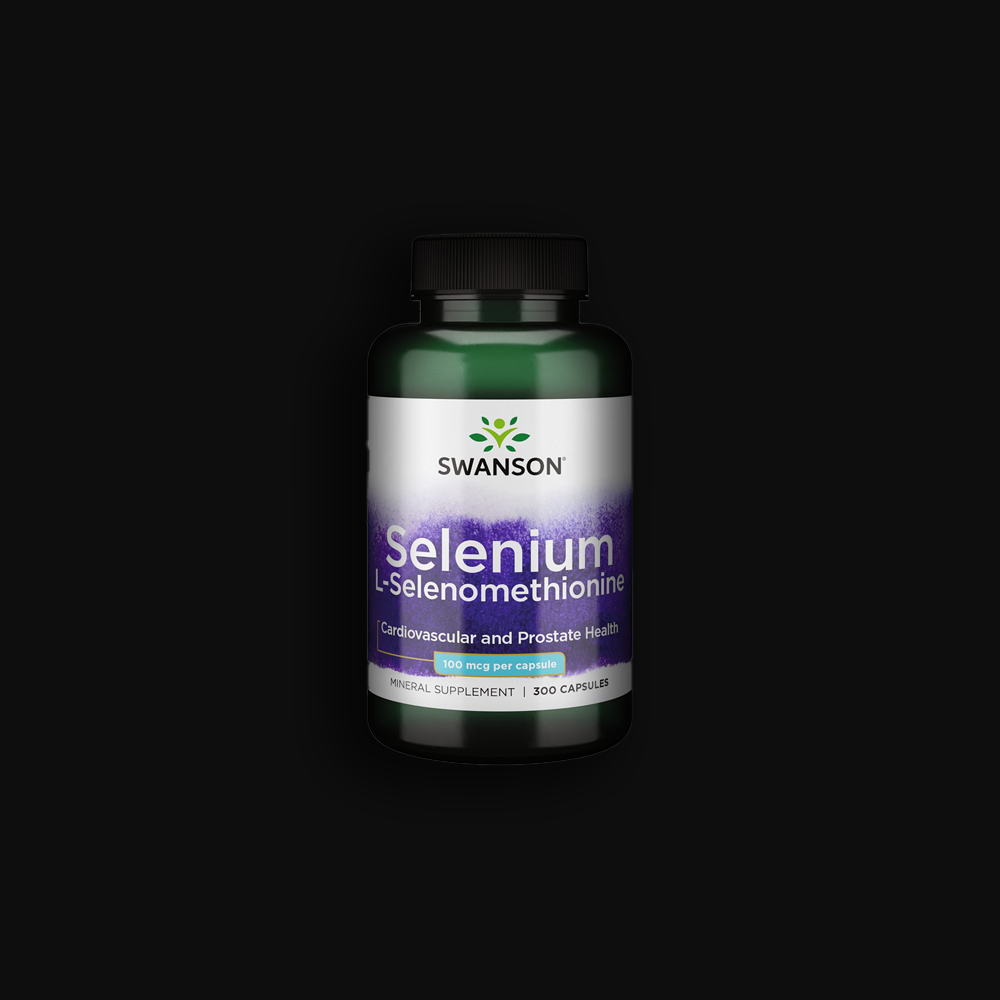 Swanson Selenium L-Selenomethionine 100 mcg - 300 caps