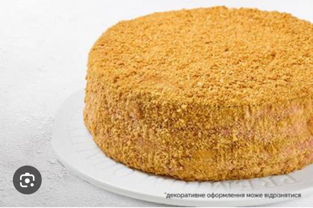 Торт медовик класичний